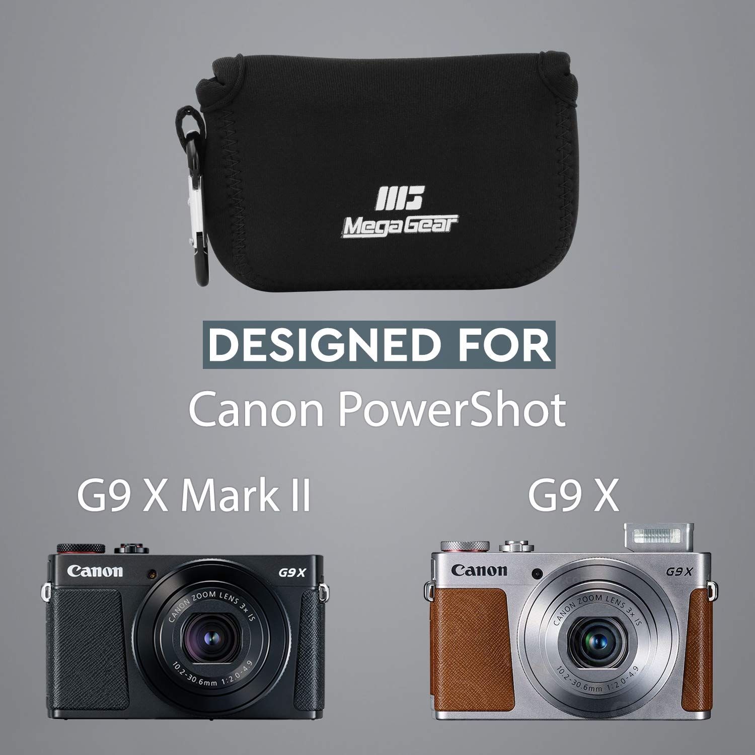Amazon.co.jp: MegaGear Canon PowerShot G9 X Mark II, G9 X 超軽量