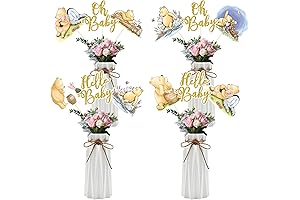 Customized WINNIE THE POOH BABY SHOWER CENTERPIECE FOR MEMORABLE CELEBRATIONS