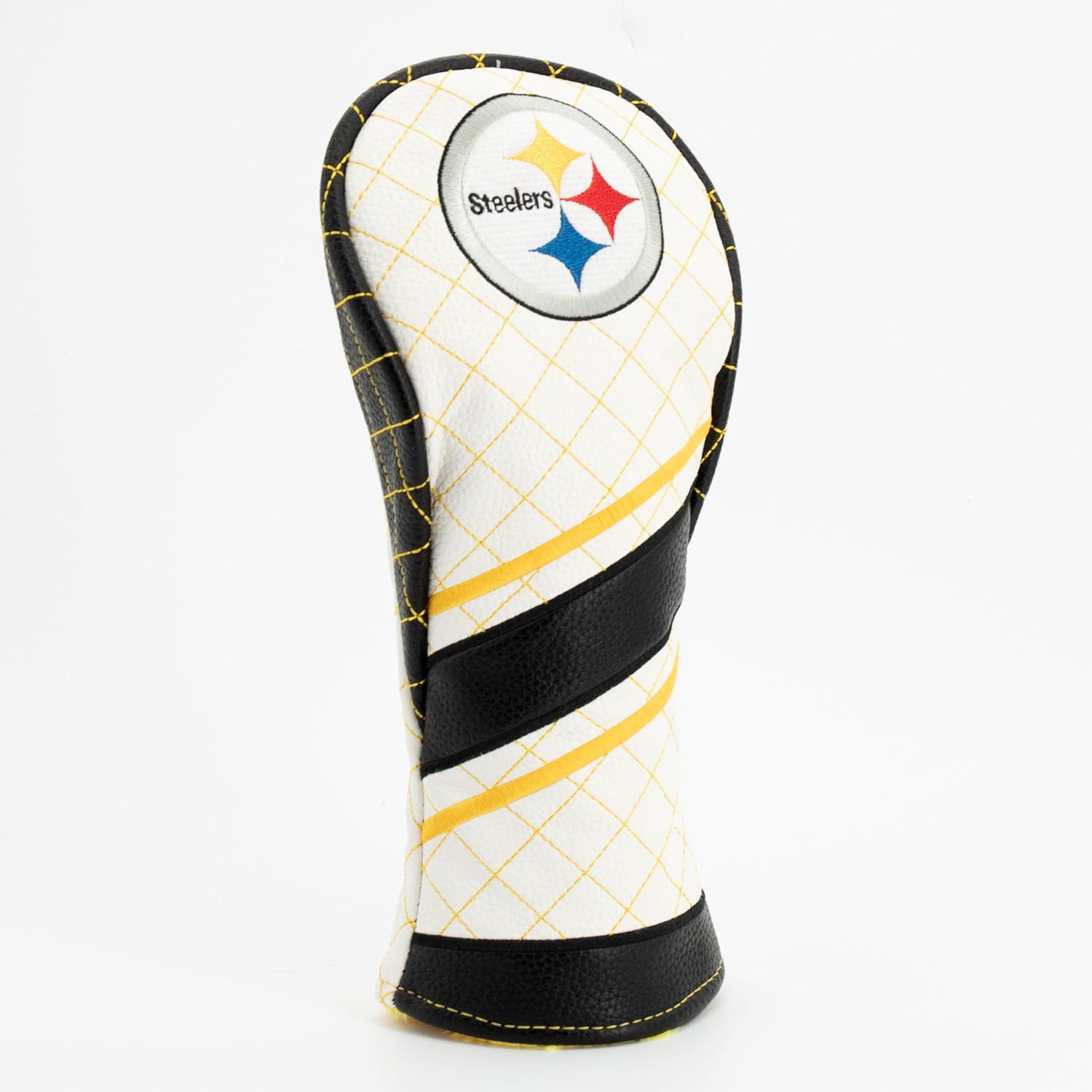 Team Golf NFL Pittsburgh Steelers Quilted Fairway Headcover (Striped)