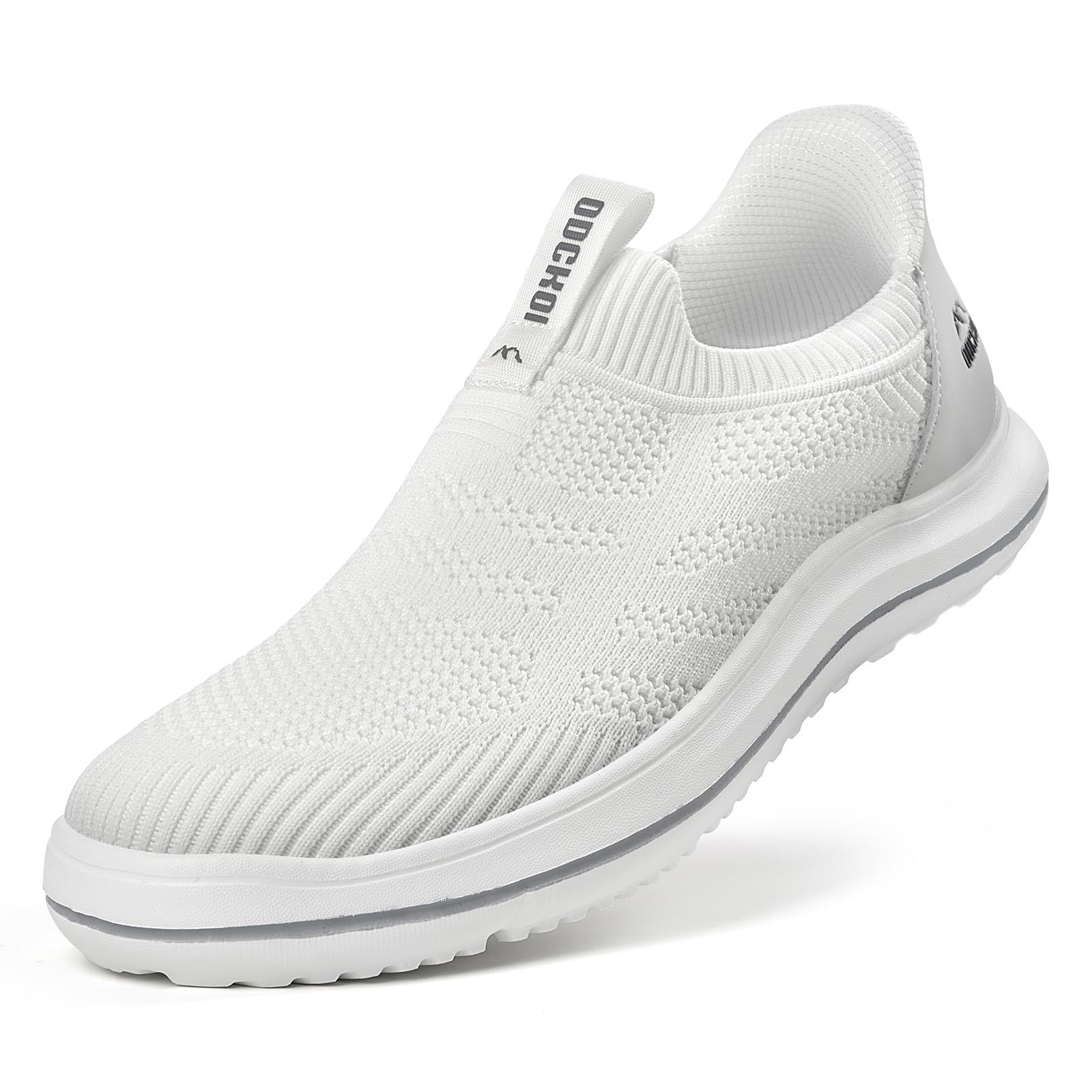 ODCKOI Slip on Sneaker Herren - Leichte Schlupfschuhe Atmungsaktive Sportschuhe Ohne Schnürsenkel Leichtgewicht Turnschuhe Mesh Casual Bequem Freizeitschuhe