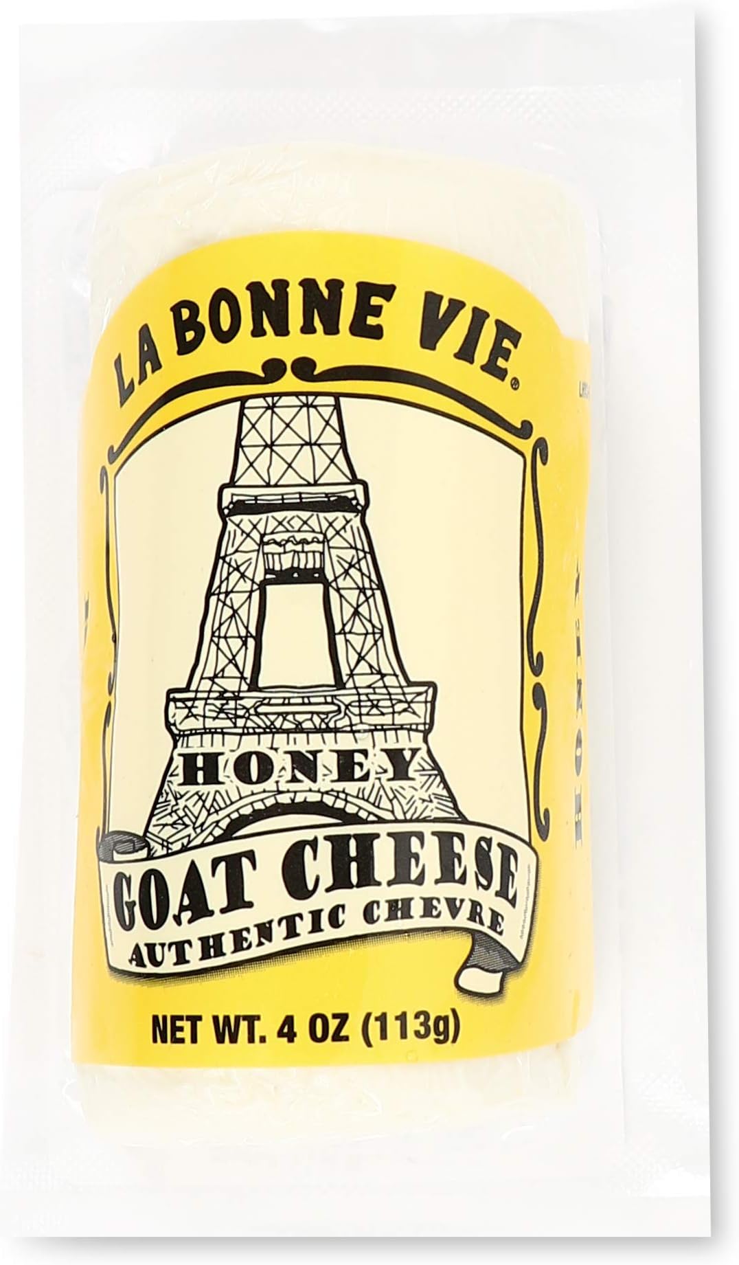 La Bonne Vie Goat Log with Honey, 4 oz