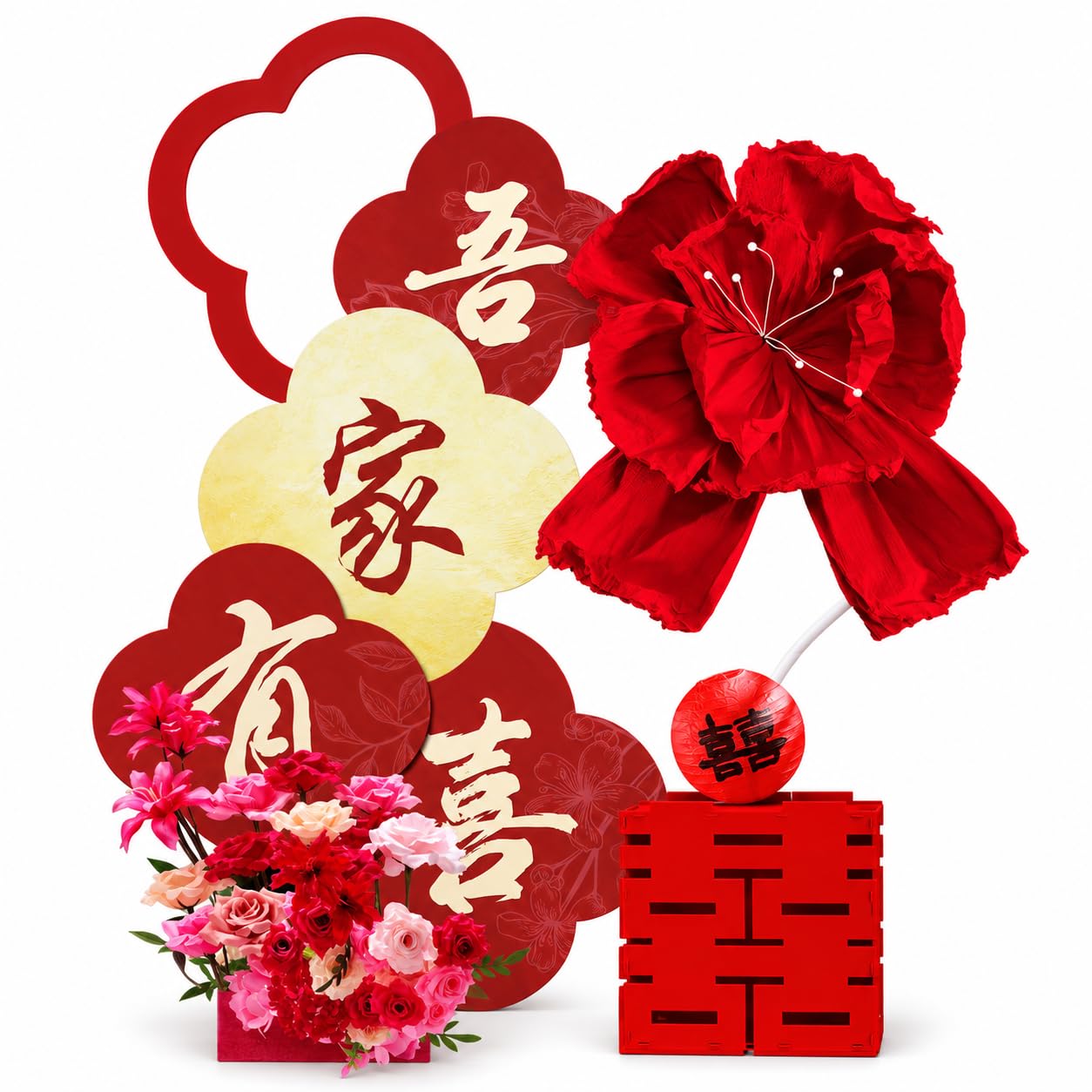 Chinesisches Hochzeitsrationsset , , 15cm