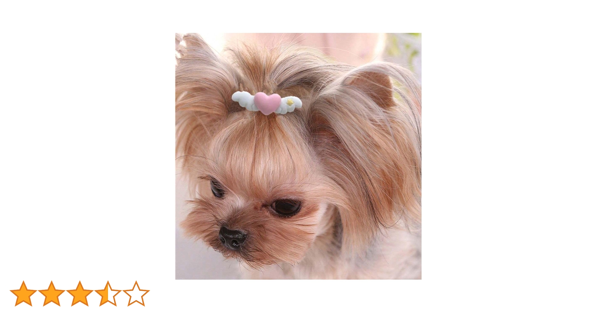 ネコちゃんと豆柴 ベビーヘアクリップ ヘアピン ヘアゴム ヘアアクセサリー 動物 71U3RGYO3ML._AC_UF350,