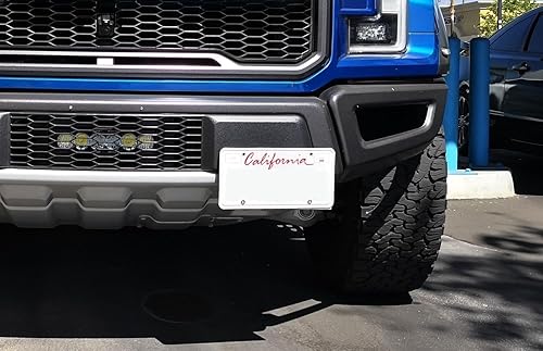 Miniatura 6 de iJDMTOY Kit de soporte de montaje para placa de matrícula delantera