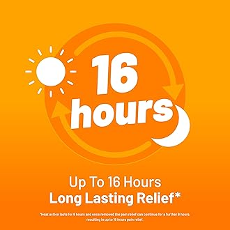 Cura-Heat Back Pain MAX size Direct-to-Skin, Pack of 2