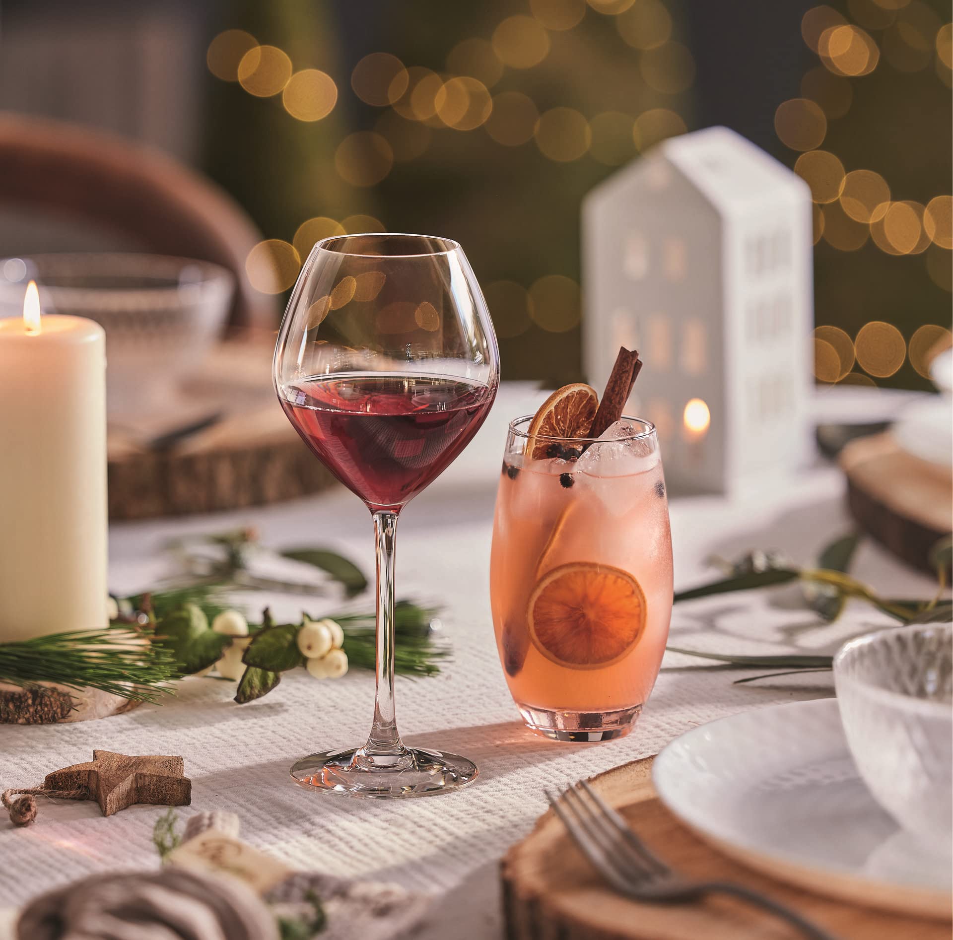 Chef&Sommelier Cheer Up - Juego de 6 vasos altos (37 cl), diseño moderno y contemporáneo, fabricado en Francia