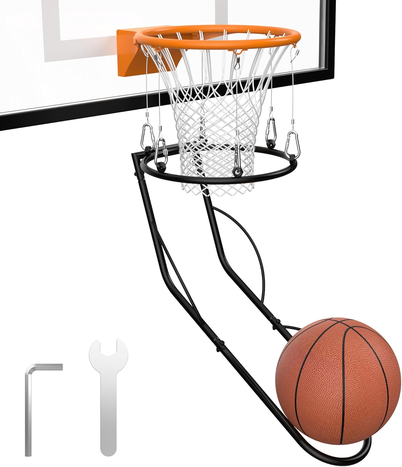 Basketball Return Attachment for Solo Training
