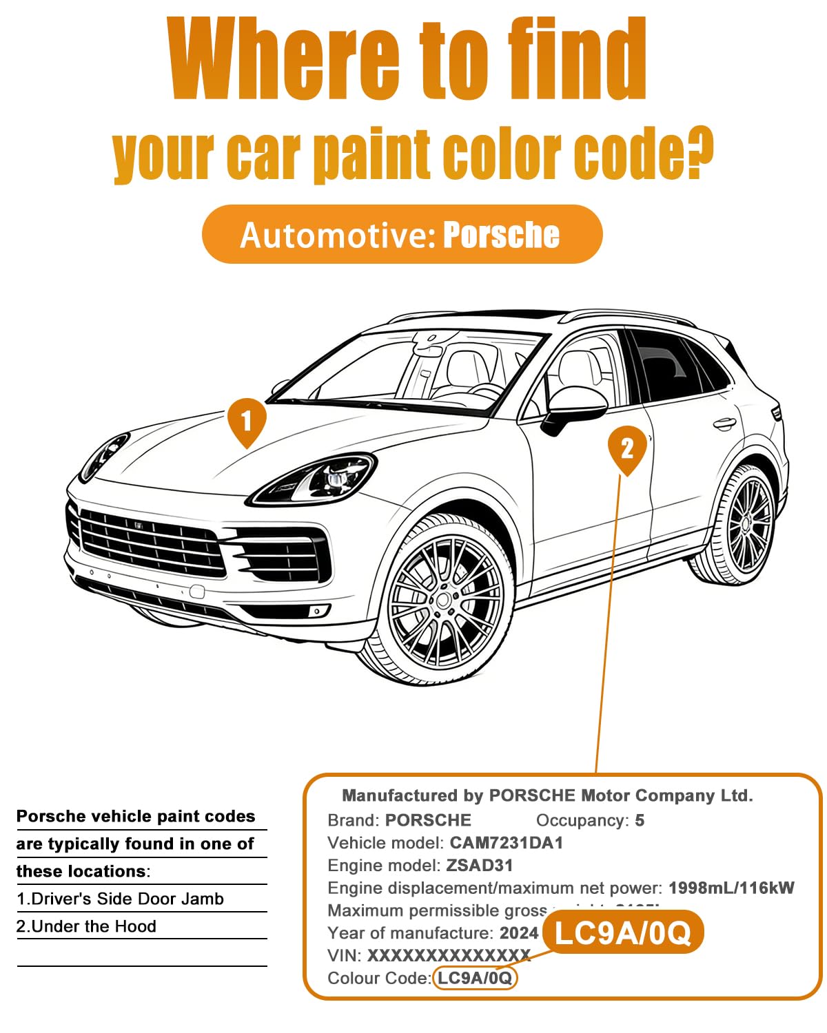 Platinum White Pearl NH-883P Compatible with Honda 2-in-1 Touch Up Paint Pen Ultimate Car Scratch Repair Kit，Quick Fix Rust-Resistant and Long-Lasting Paint Scratch Remover — view 119