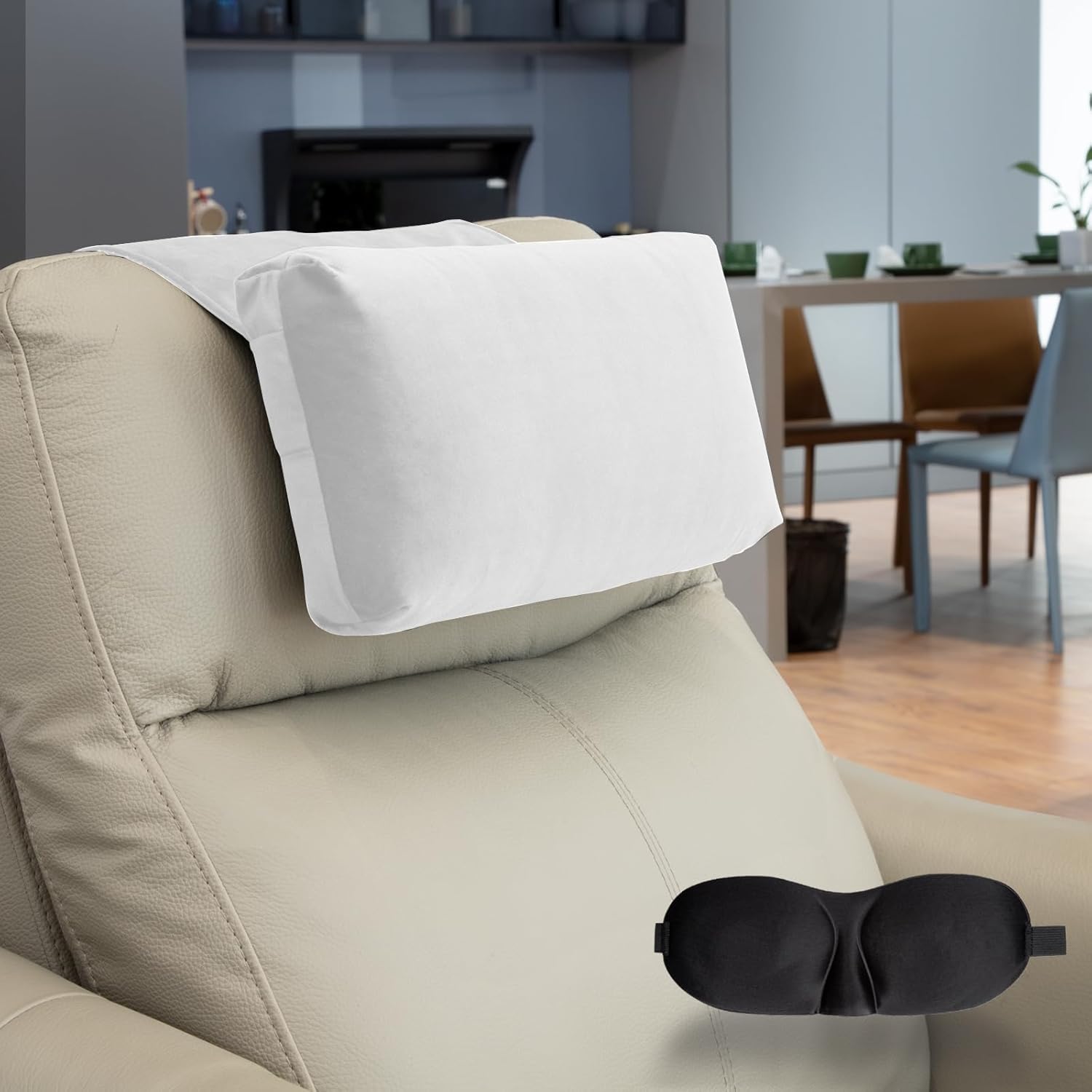 TCGMOQ Recliner Head Pillow Neck Rest with Premium Pearl