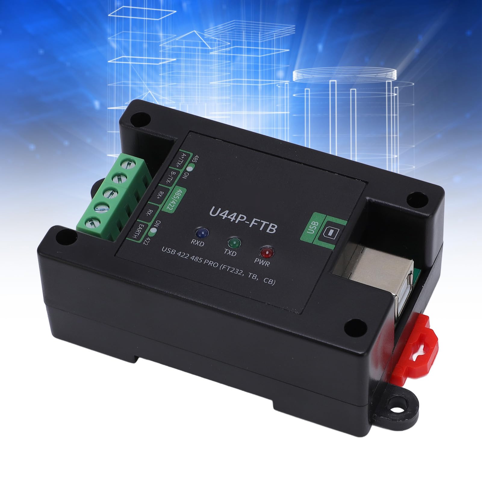 Cuifati USB 422 485 PRO Convertitore Porta Seriale, DB9 Maschio