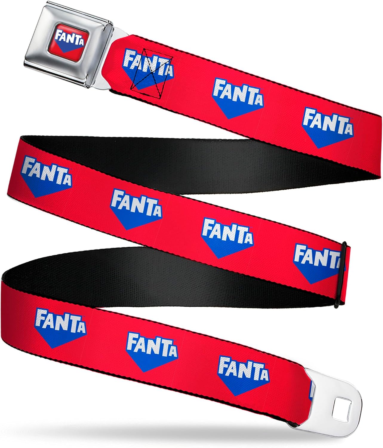 The Coca-Cola Company Belt, Seatbelt Buckle, Fanta Logo Strawberry