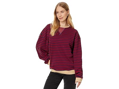 Free People Classic Striped Crew Women