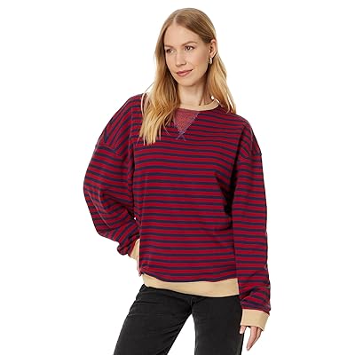 Free People Classic Striped Crew Women