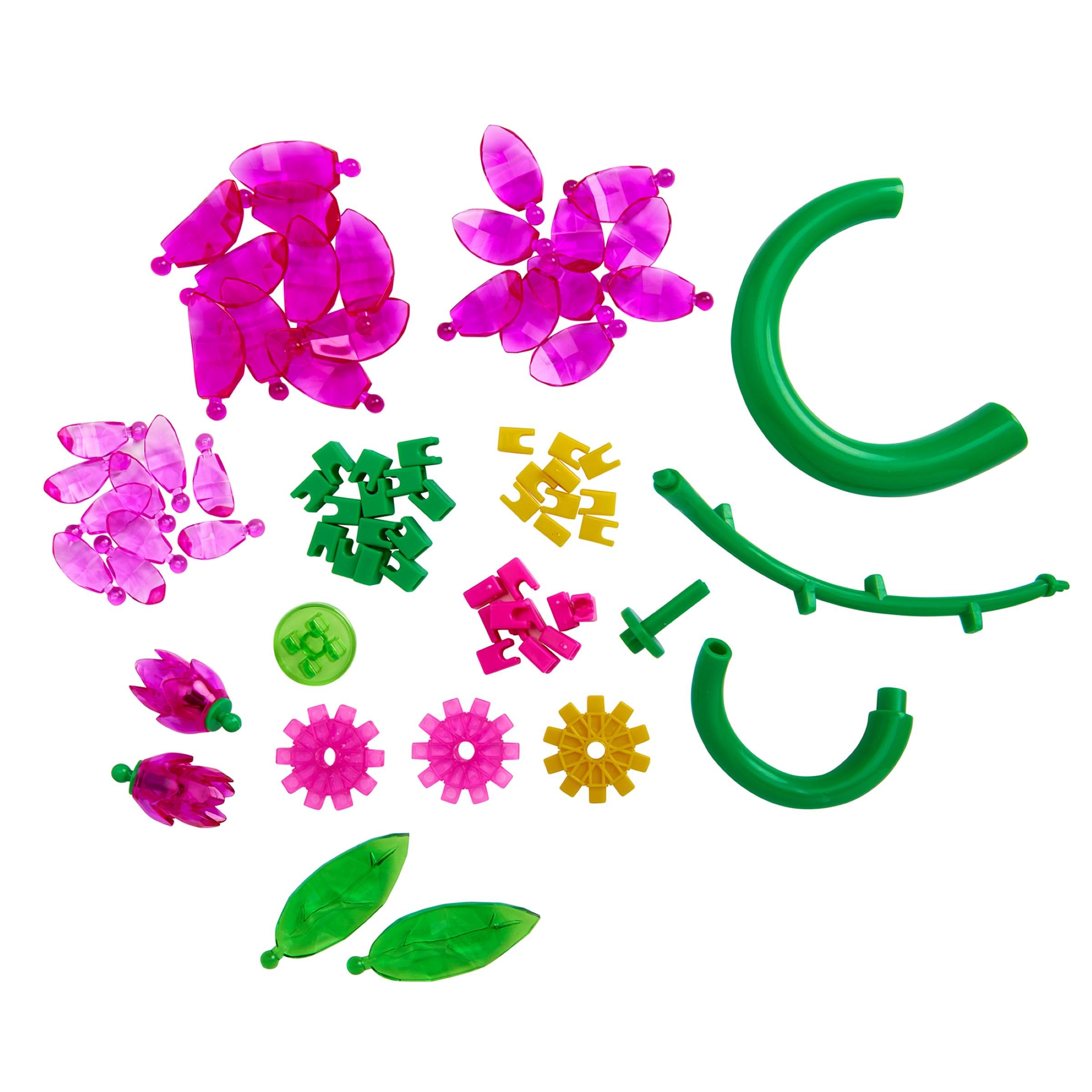 Lexibook, Crystal Gem Lotus Flower, Green Rose, CRSS61, Pink, 19 x 12.7 cm - Image 2