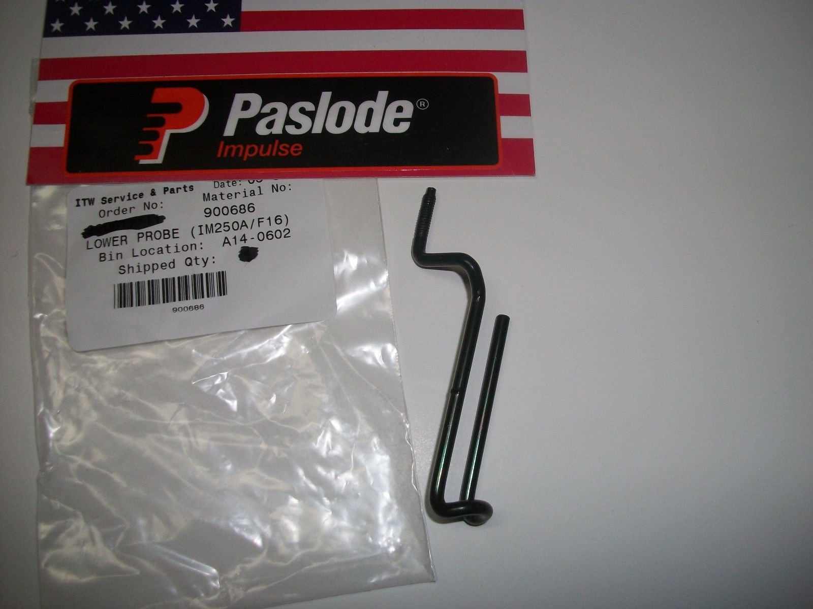 Paslode Part # 900686 Lower Probe 16 Gauge Nailer 900600 and 902000