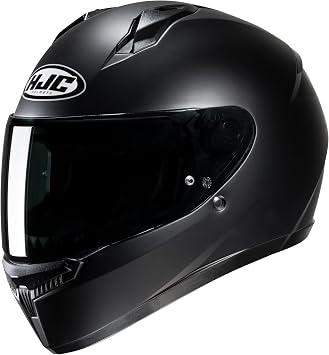 HJC C10 Full Face Motorcycle Helmet Motorbike Scooter ACU Gold Crash Lid Matt Black