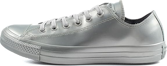 metallic silver converse