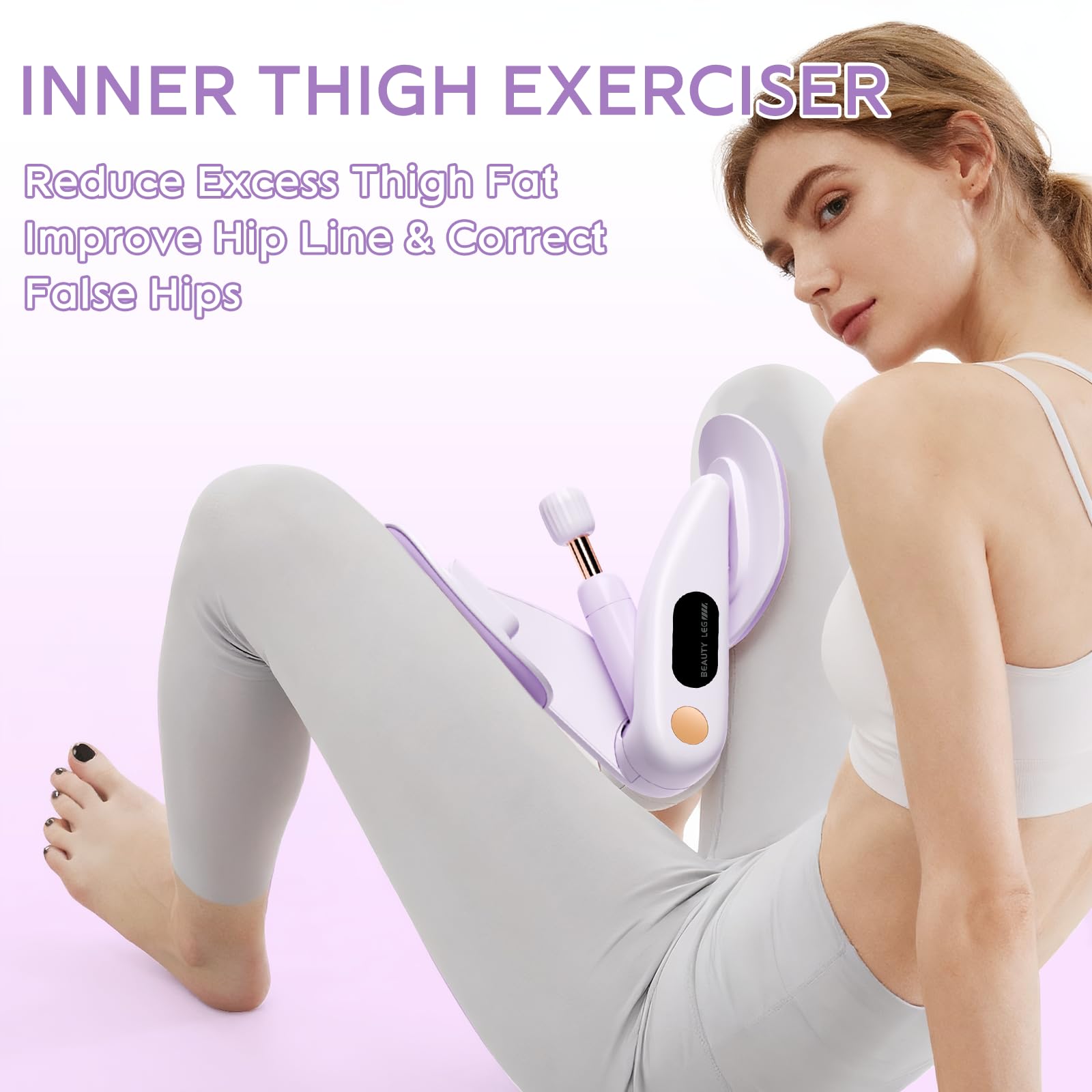 Trenażer dna miednicy dla kobiet, przyrząd treningowy do treningu dna miednicy, bezstopniowy trening dna miednicy, 7-16 kg, bezpieczny obrót o 360°, sprzęt fitness do domu