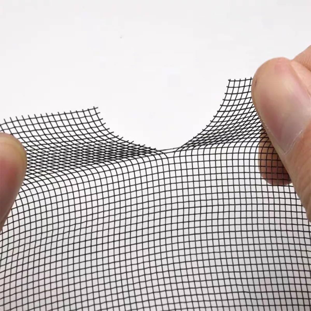 ECYC Ltd Replacement Window Screen Mesh, Window Screen Mesh Net Fabric Roll Ultra Fine Mesh Screen Door Material DIY Custom Window Screen Mesh Roll for Repair Door, Windows, Patio Screens