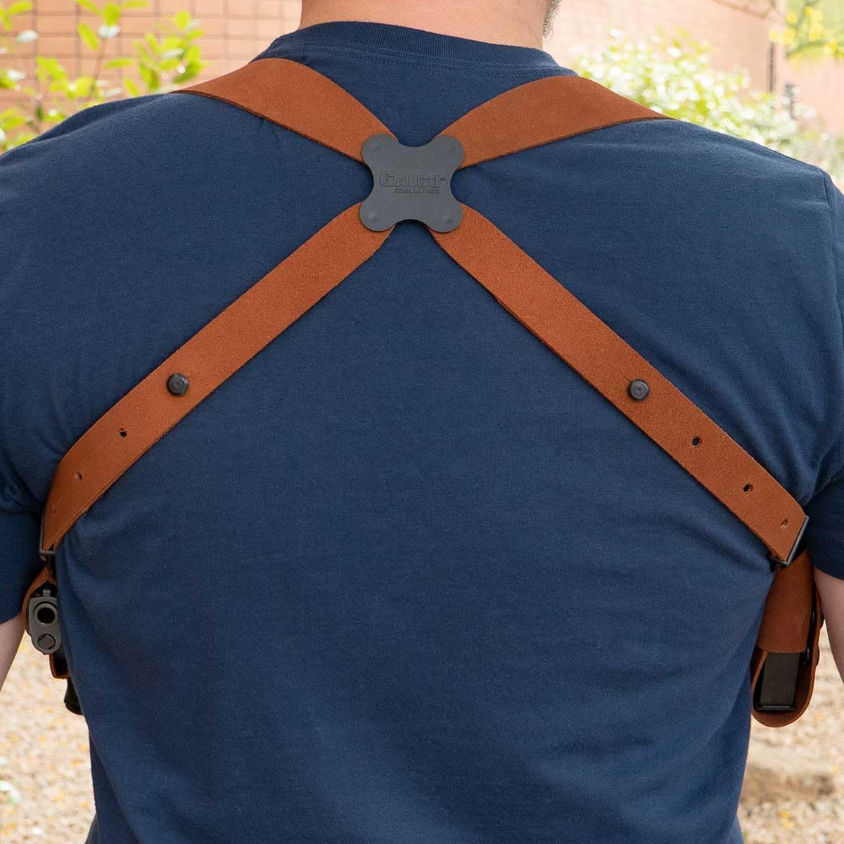 Galco Holsters Classic Lite 2.0 Shoulder System - Premium Center Cut Steerhide, Natural, Right Shooting Hand