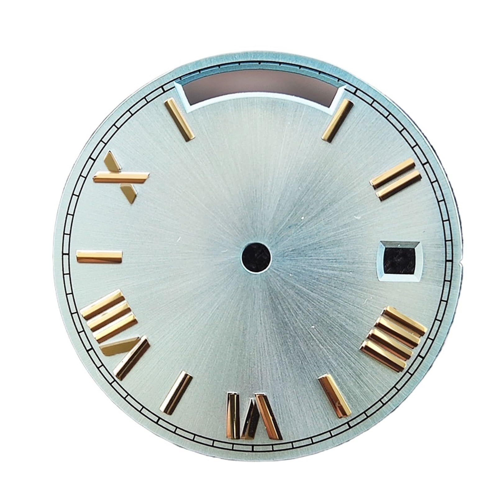Tarcza 29 Mm Odpowiednia Do Mechanizmu 8285 Podwójny Kalendarz Case Niebieskie Świecące Lub Nie Świecące Mod Sterylne Akcesoria Do Zegarków Z Tarczą