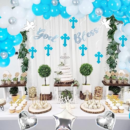 Miniatura 5 de Elkanah Decoraciones de bautismo para niños y niñas decoraciones de primera comunión decoración de bautizo Primera Comunión decoración de bautizo