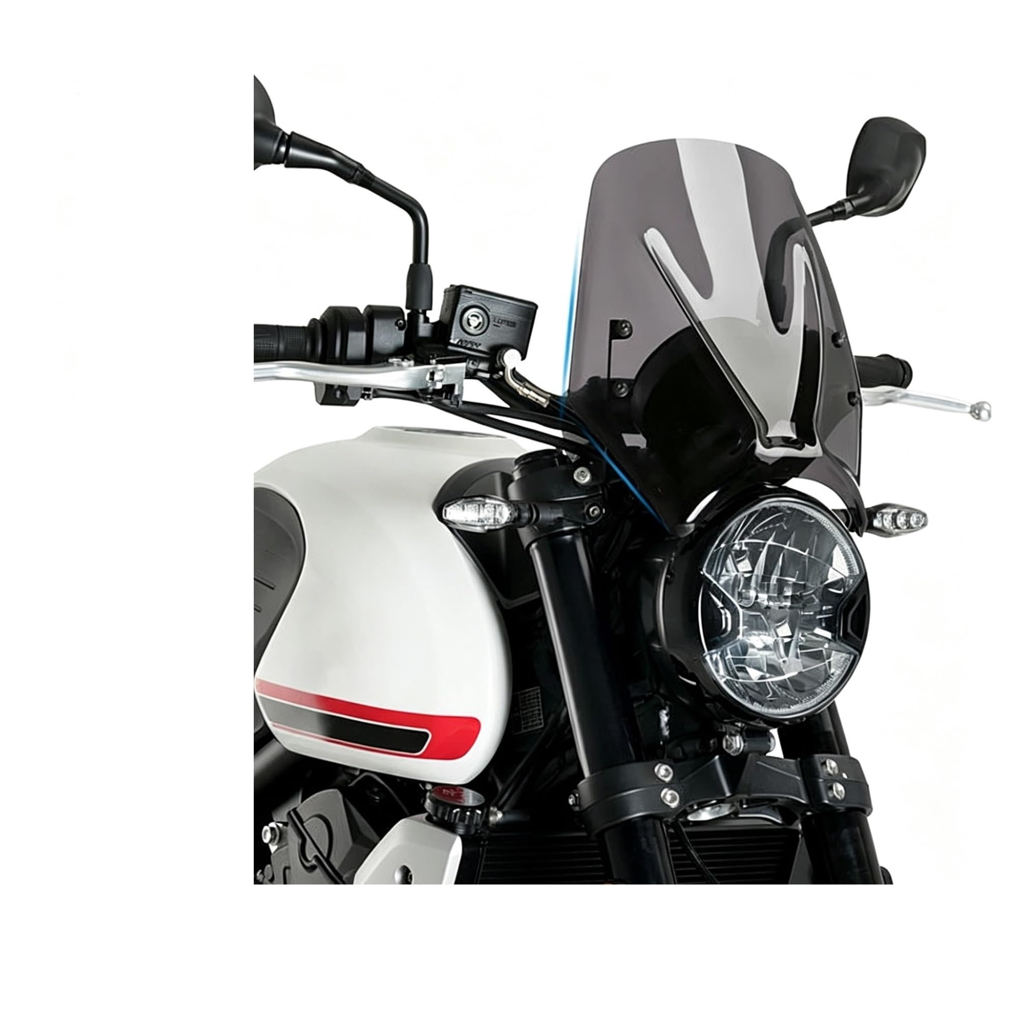 For Parabrezza Moto 660 2024 2023