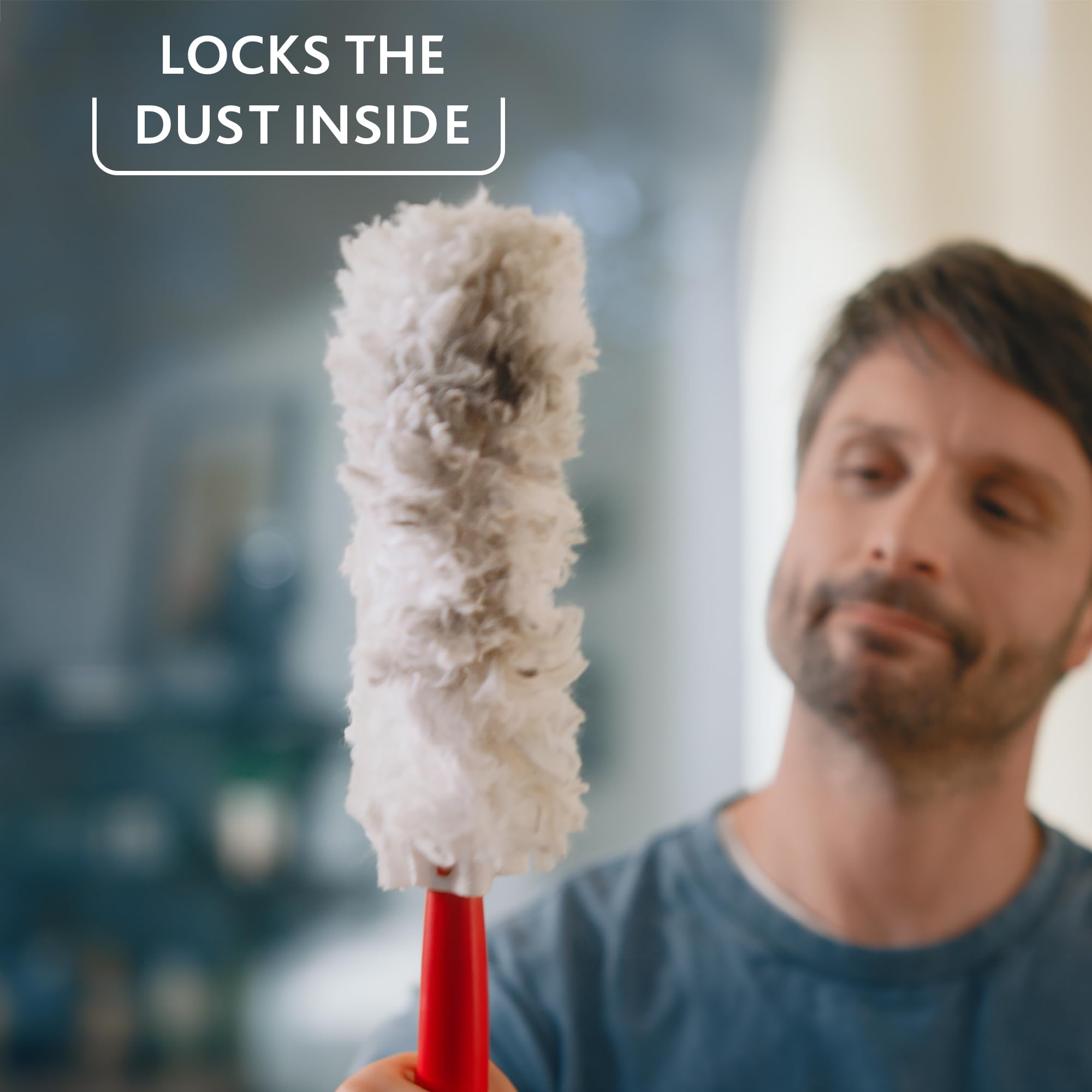 Vileda Flex&Catch piumino di ricambio | Deep clean refills | Cattura fino a 3 volte più polvere rispetto ai piumini tradizionali