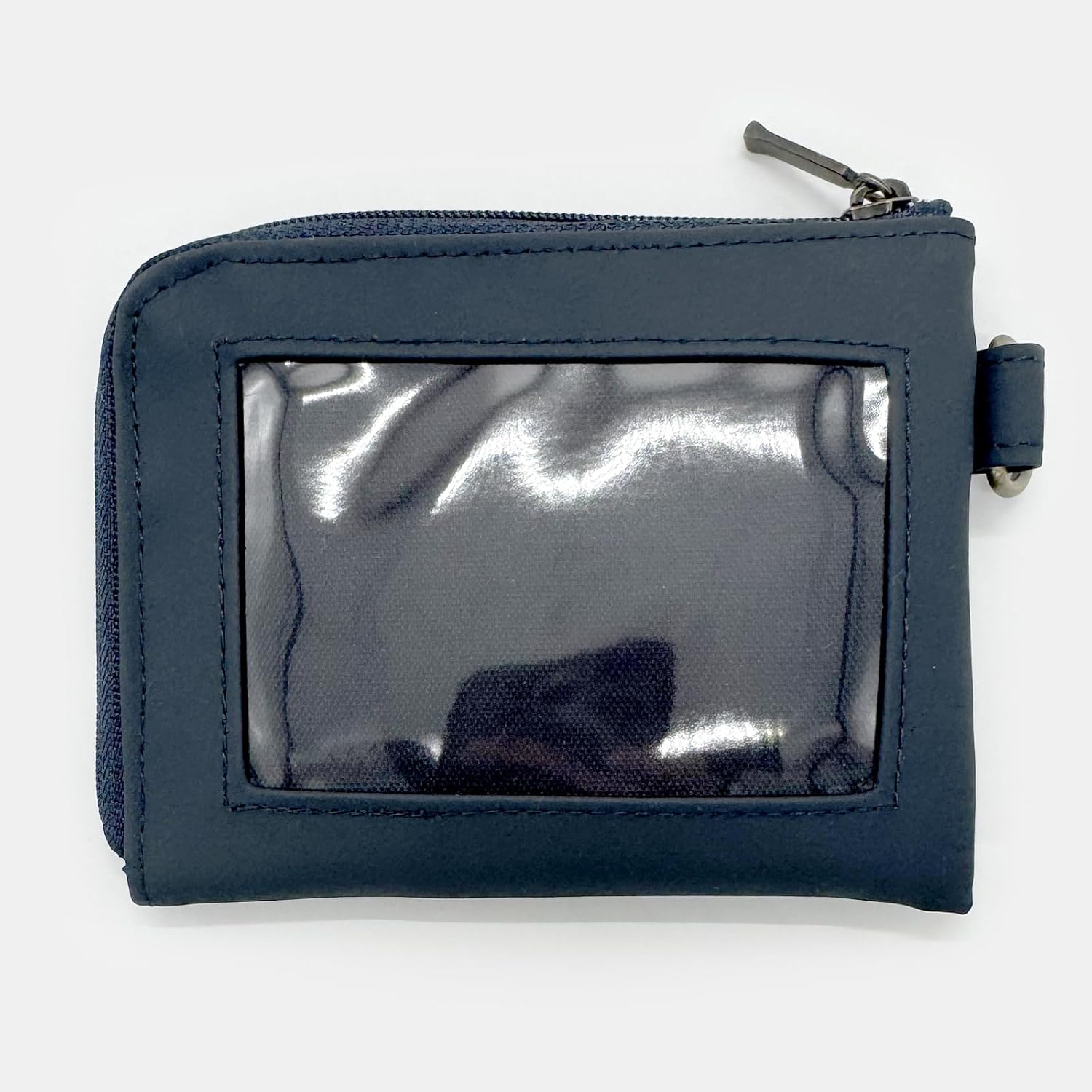 財布 小型 パスケース コインケース 防水、高耐久生地 CITYPASSPORT (ネイビー)