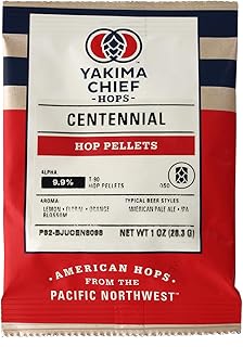 Hopunion US Hop Pellets for Home Brew Beer Making (US Centennial) by HopUnion