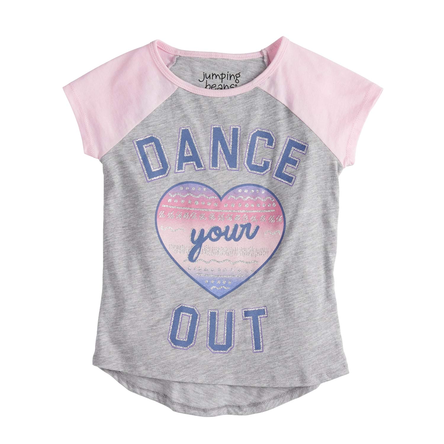 Jumping BeansLittle Girls' 4-12 Dance Your Heart Out Tee
