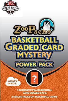Michael Jordan Edition NBA Basketball PSA Graded Card Mystery Power Pack