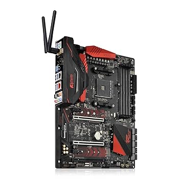 Amazon | ASRock AMD X370チップセット搭載 ATXマザーボード