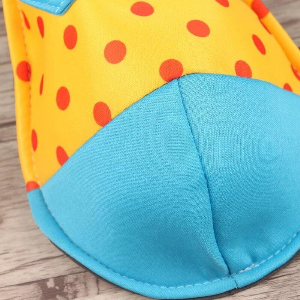 Zapatos De Payaso De Circo Con Lunares Para Niños Y Adultos – Disfraz De Halloween, Carnaval Y Fiestas Temáticas, Tall Único Ajustable Con Alfiler