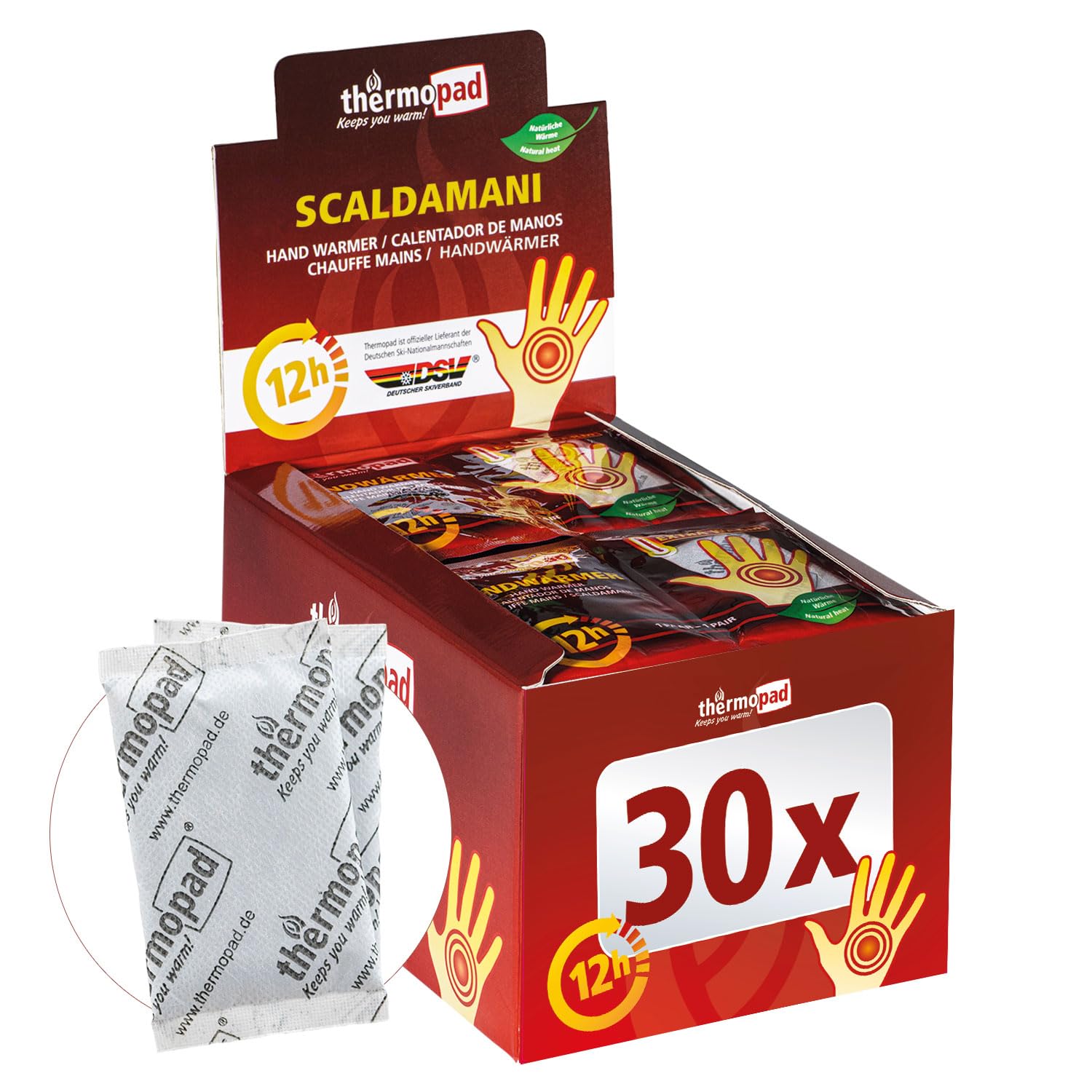 Relags Magic Heat - 2 stuks handwarmer herbruikbaar