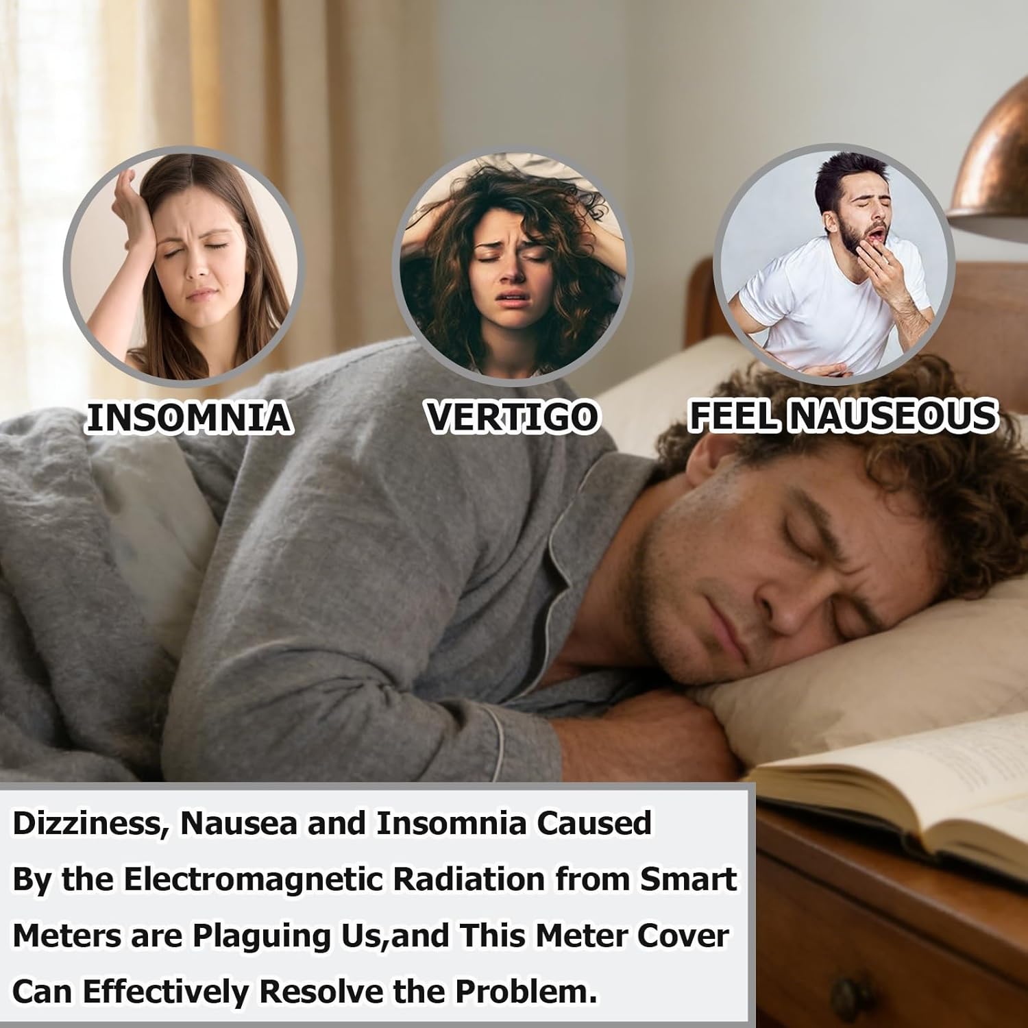 Smart Meter Cover E mf Blocker for Home WiFi Blocker Faraday Cage E mf Blockers for Home EMP Protection R F-R adiation S hield Guard Stainless Steel 304 Faraday Box Large E M F Protection