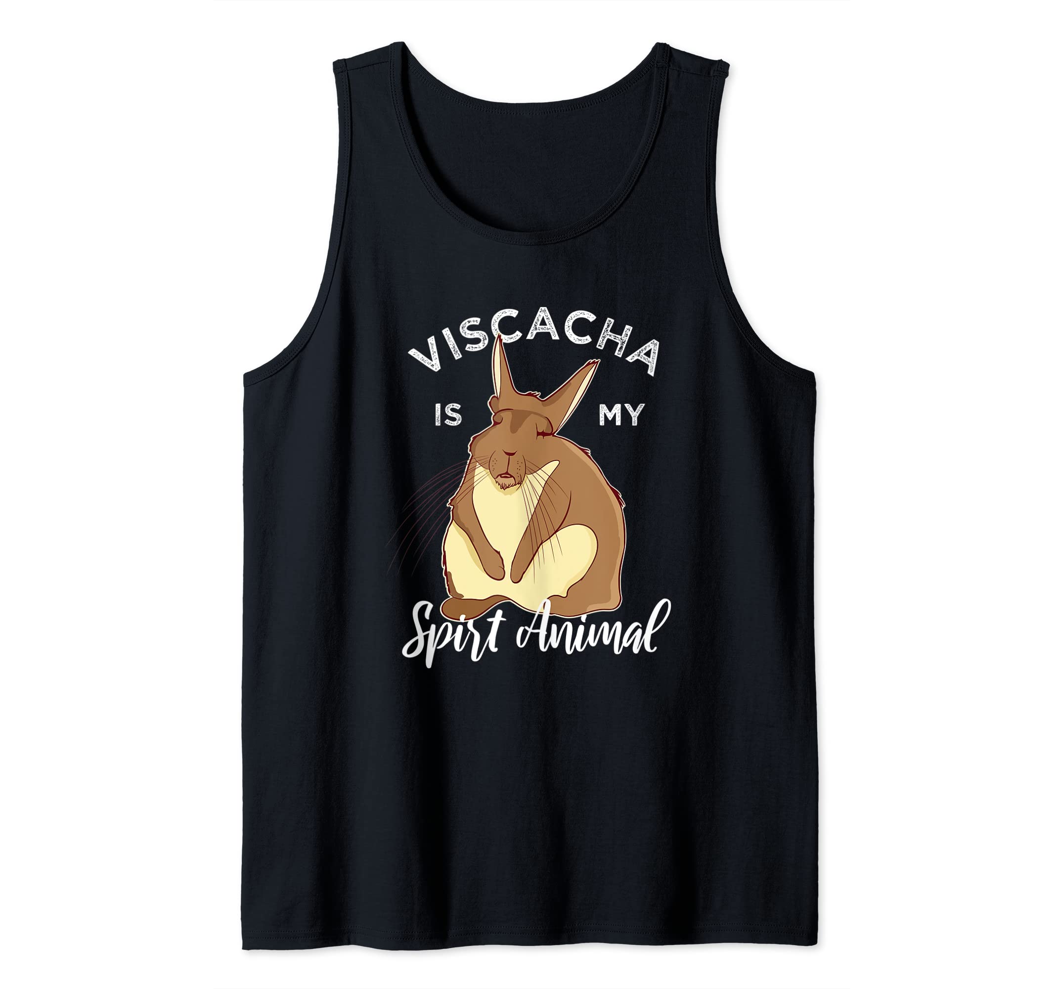 Viscacha Vizcacha Cute Chinchilla Rodent Lazy Sleepy Tank Top