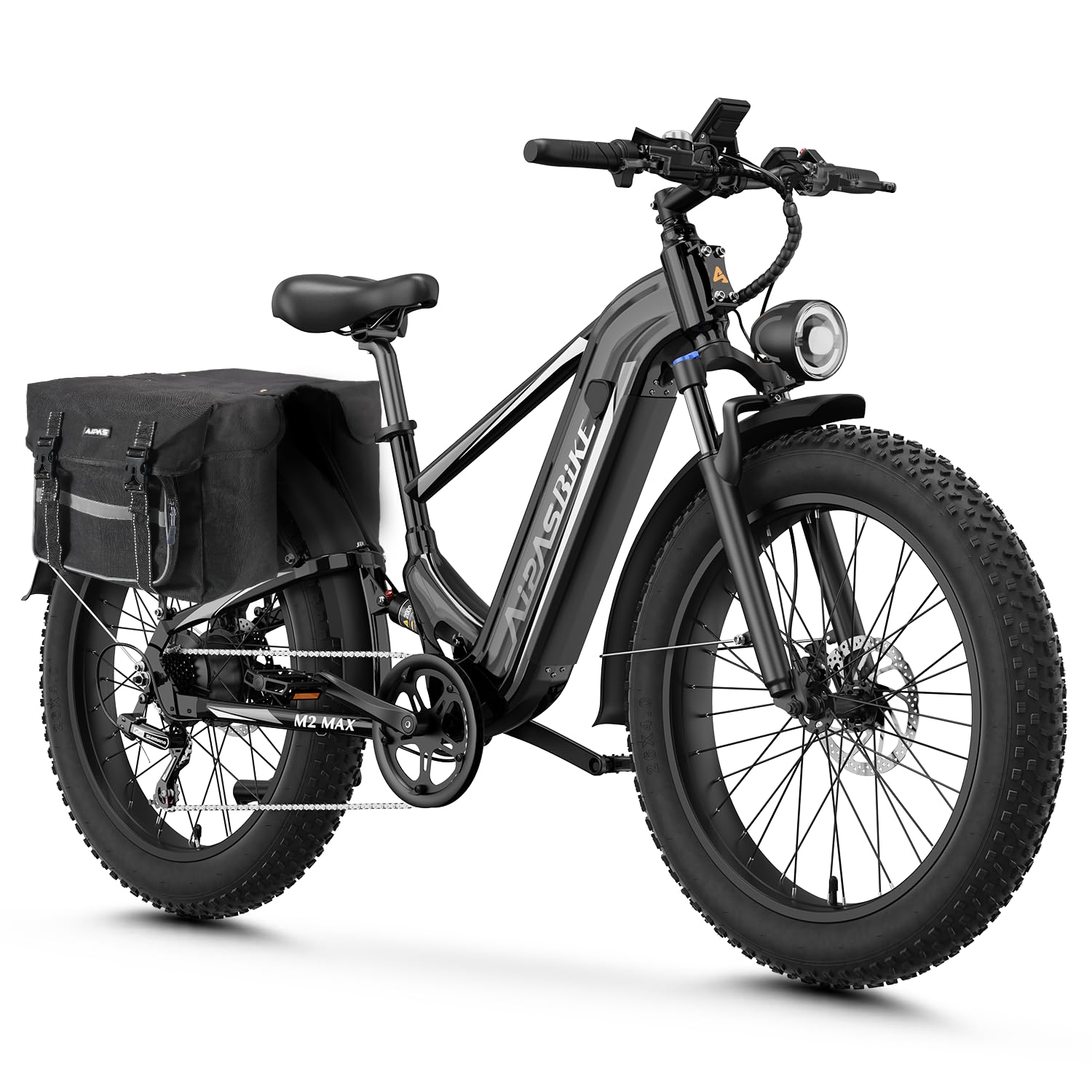Aipas M1 Max/M2 Max Electric Bike for Adults, 26"x 4" Fat Tire Ebike