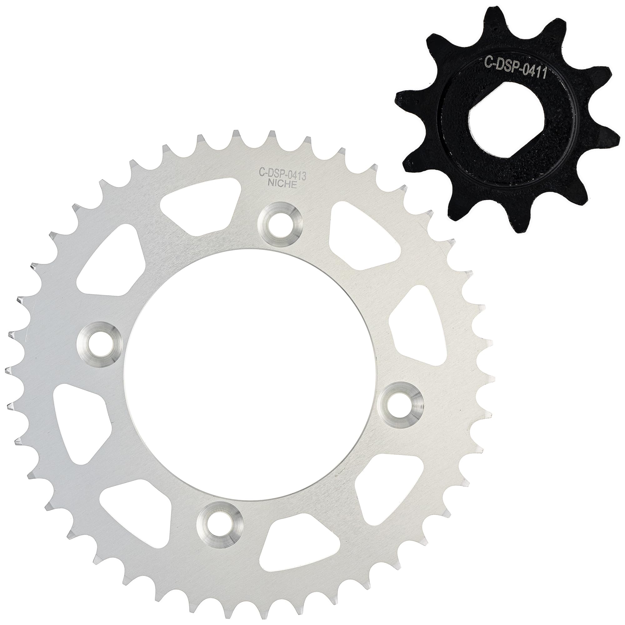 Amazon.com: NICHE 415 Pitch Front 10T Rear 42T Drive Sprocket Kit