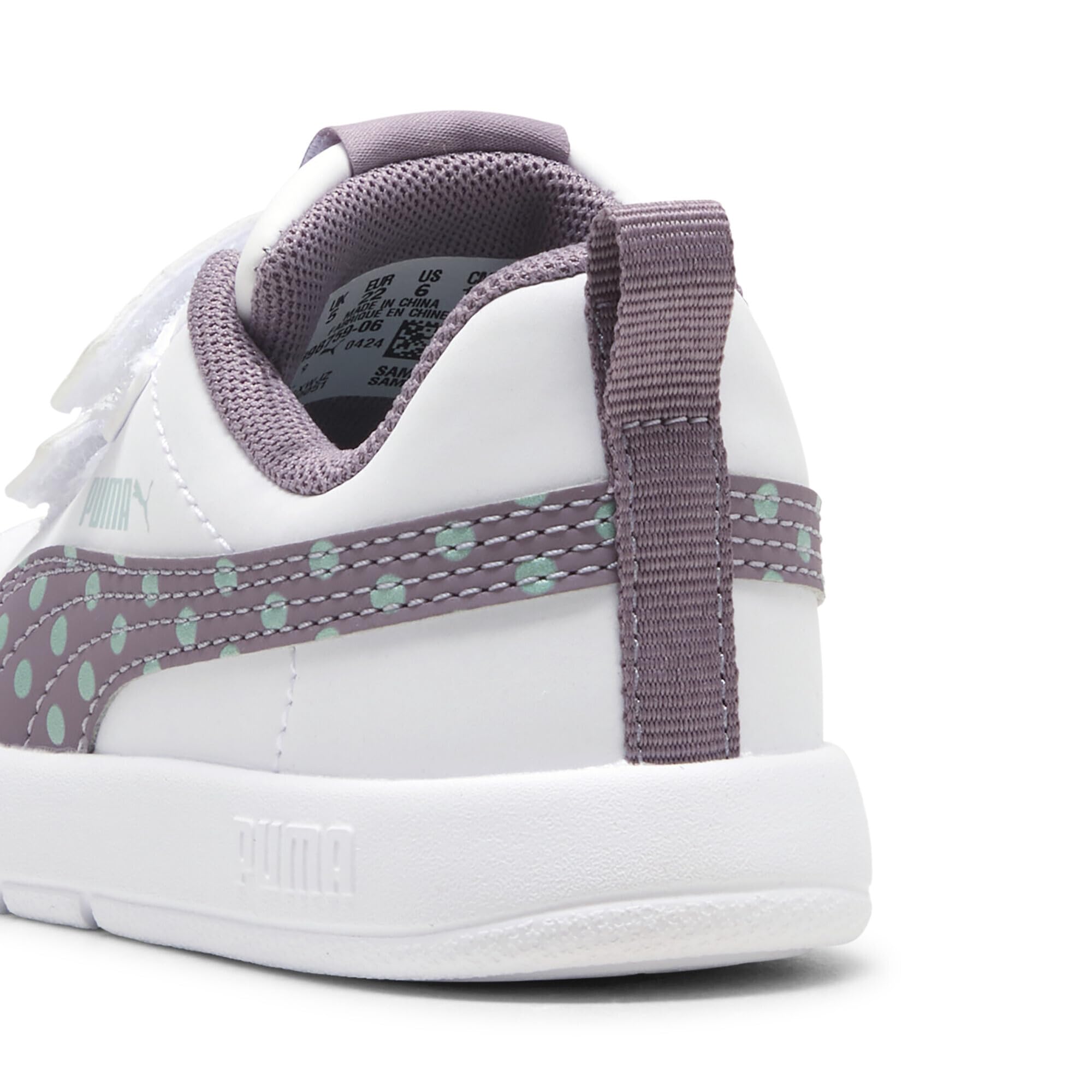 Puma Courtflex V3 Dotty V Inf SneakerBebé-Niñas