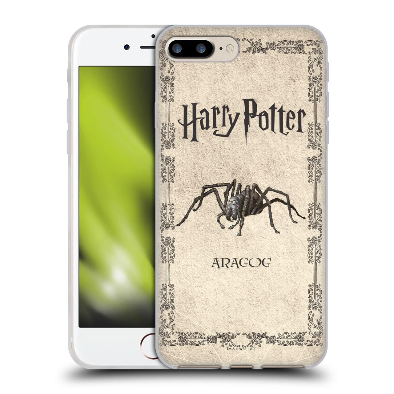 Head Case Designs Licenza Ufficiale Harry Potter Creatura Aragog Ragno Chamber of Secrets II Custodia in Gel [Protezione di Grado Militare] Compatibile con Apple iPhone 7 Plus/iPhone 8 Plus