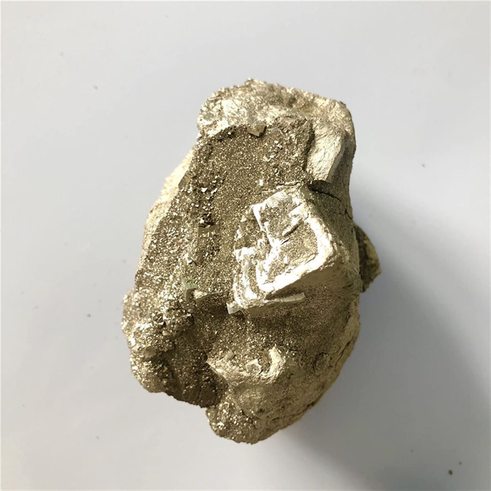 Amazon.co.jp: 天然水晶原石銅黄鉄鉱鉱物標本黄銅鉱水晶岩石クラスター
