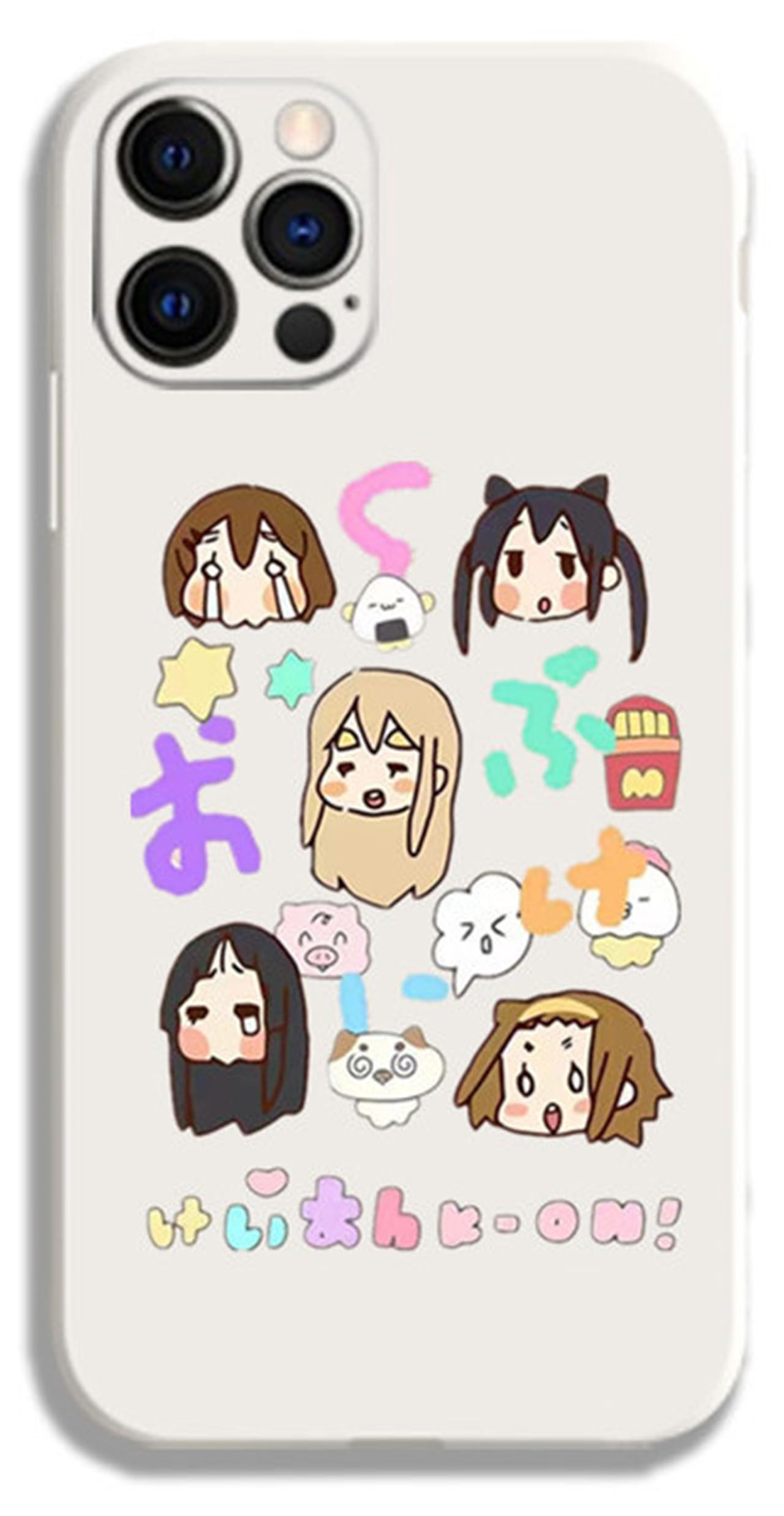 Amazon.co.jp: けいおん! K-ON! 平沢唯 秋山澪 iPhone15ケース