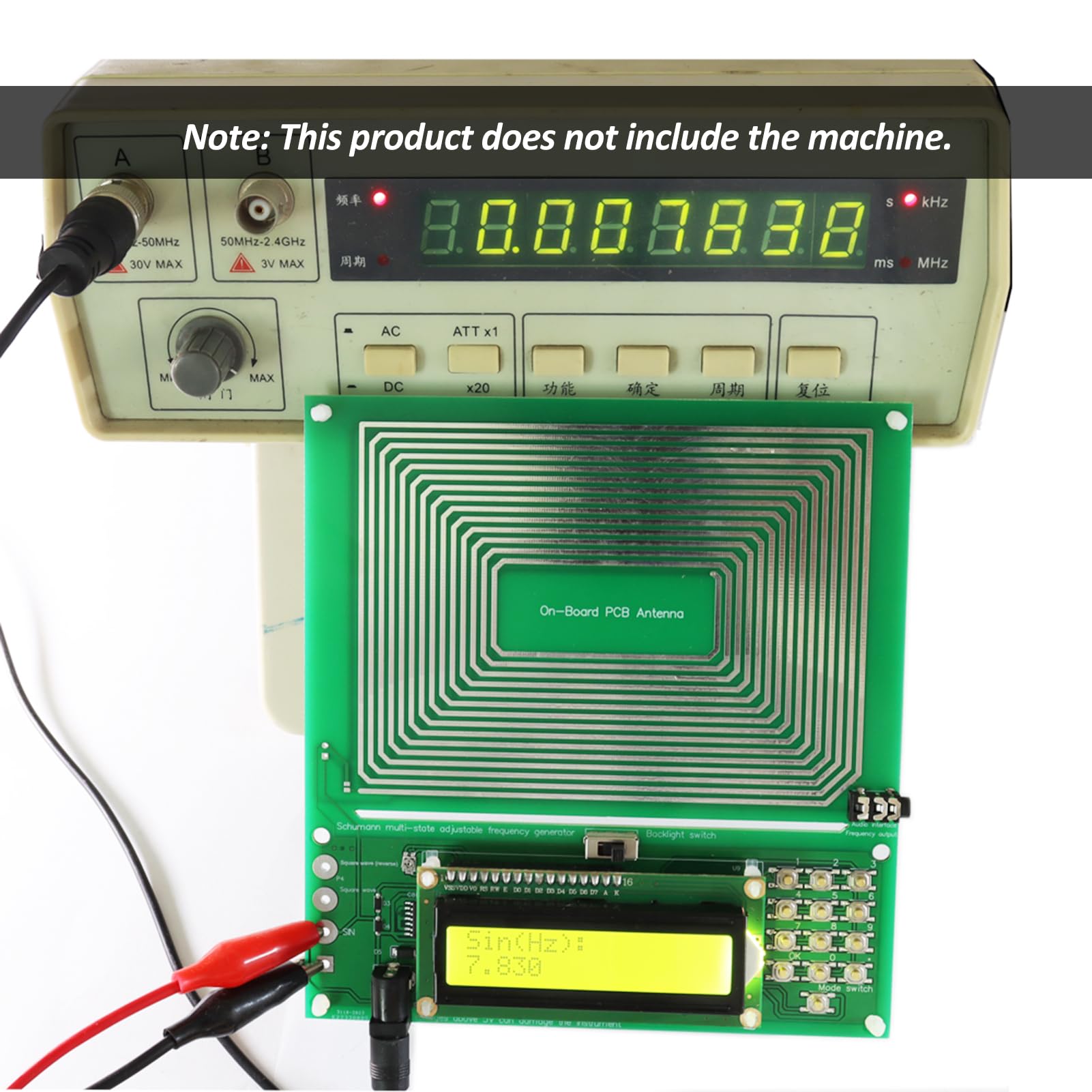 Amazon.co.jp: シューマン波発生器,DC 5V 調整可能 0.001Hz-200KHz