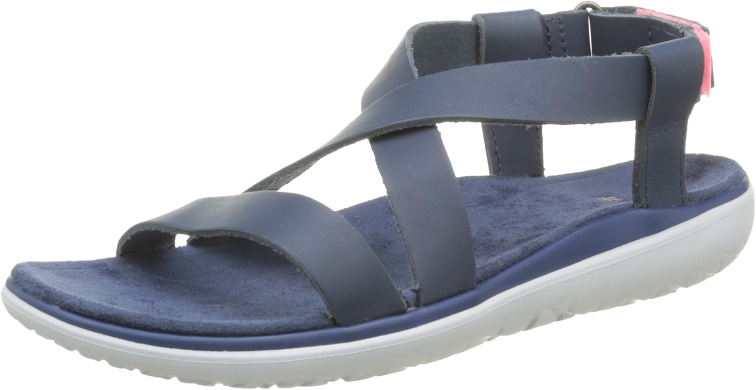 Amazon.com | Teva Women's Terra-Float Livia Lux Sandal, Navy, 10 M US | Sport Sandals & Slides