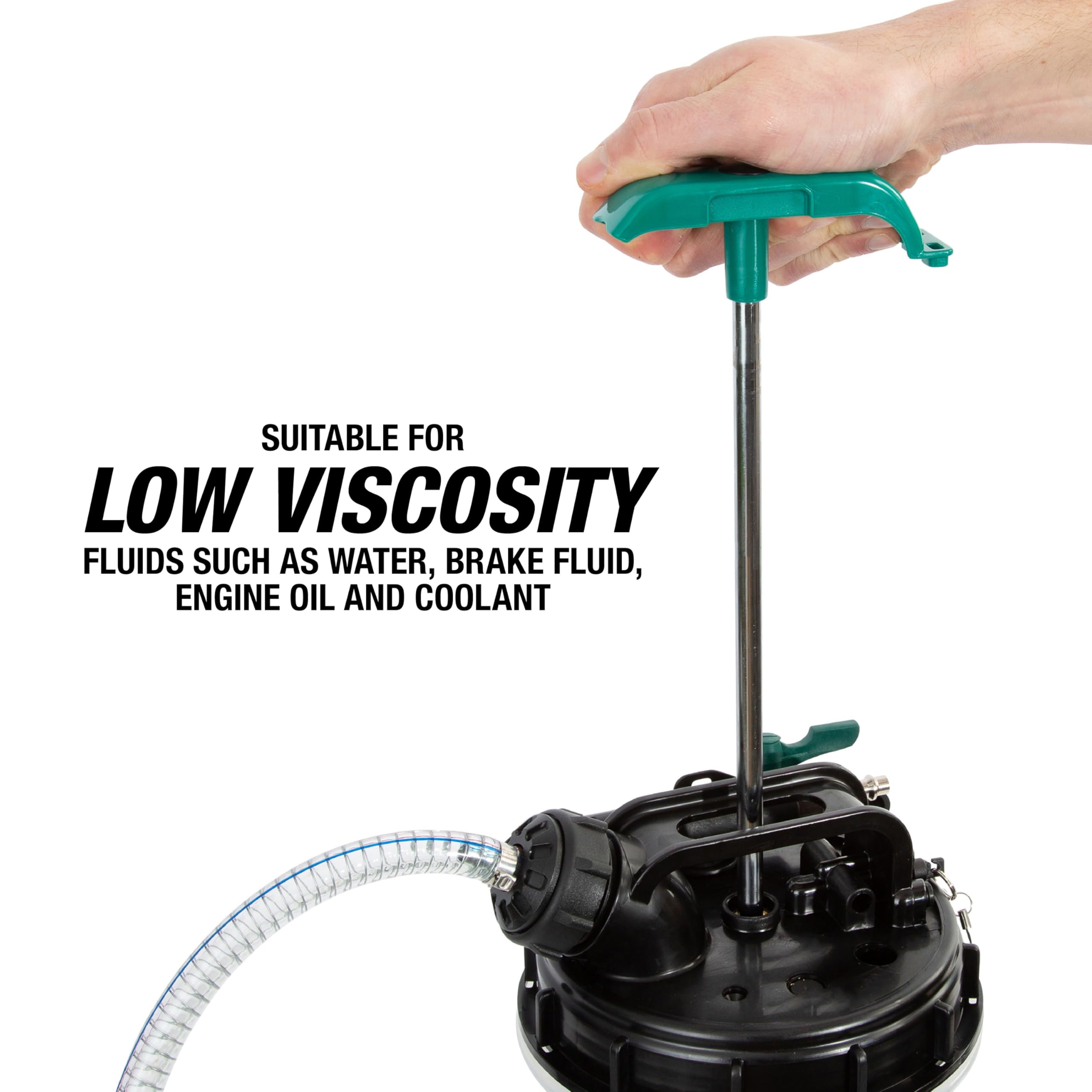 OEMTOOLS 24397 líquido Evacuator y dispensador, 2,5 litros