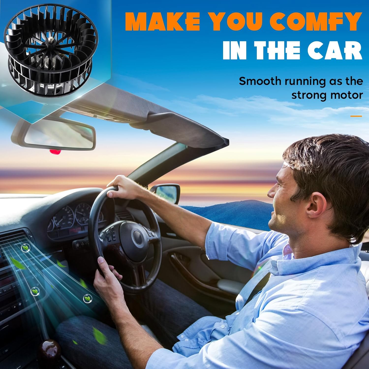 AC Heater Blower Motor for Volvo Truck VN & VNL- 3946686 Automotive HVAC Motors Replacement