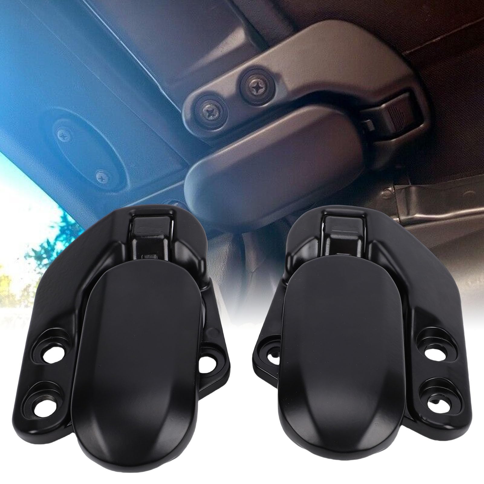 Linkes und Rechtes Softtop-Cabrio-Dachverriegelungsschloss für Miata 1990–2003, Ersetzt NA01-R1-310L und NA01-R1-320L