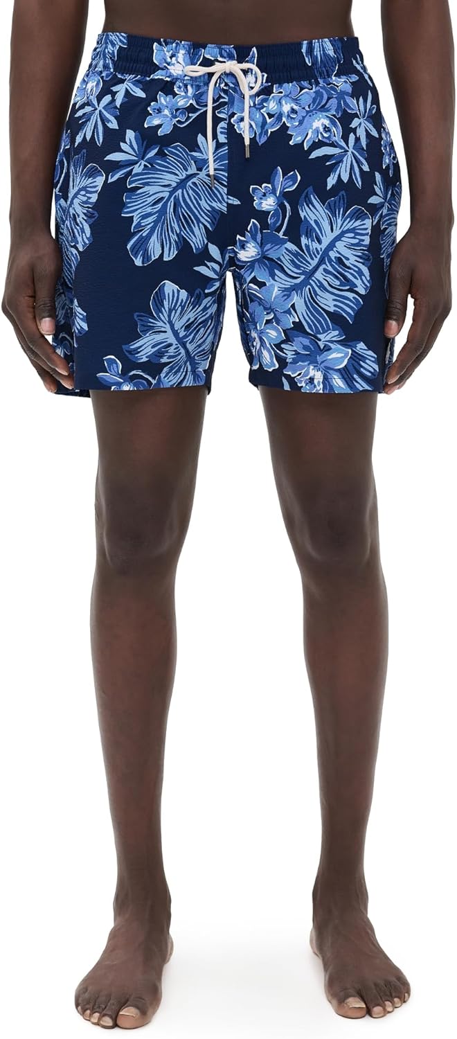 POLO RALPH LAUREN Men's Tropical Traveler Swim Shorts 5.5"