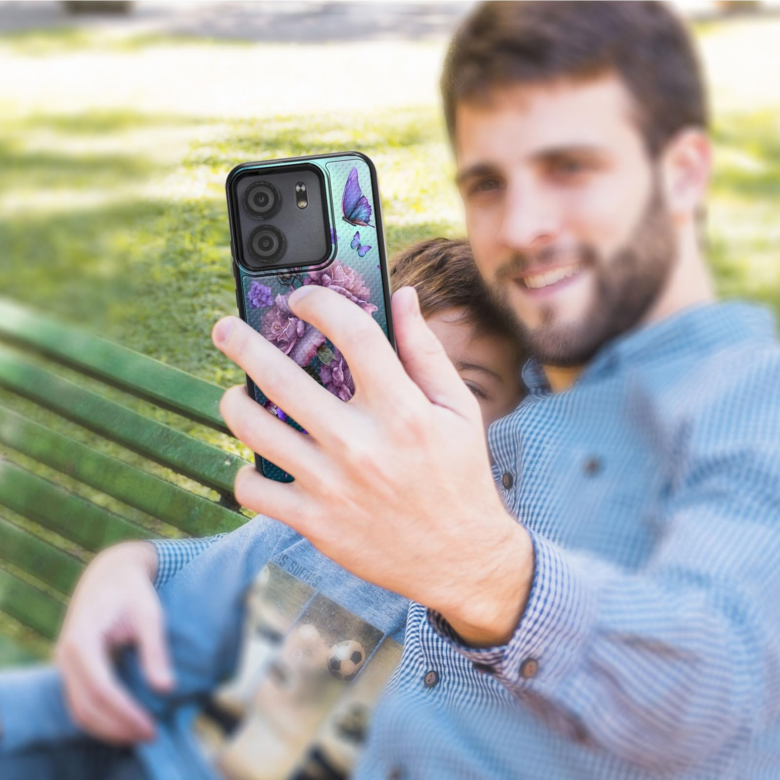 Amazon.com: for Blu VIEW5 Case,for Blu View 5 Phone Case,with Tempered Glass Screen Protector,Dual Layer Hard PC & Soft TPU Bumper Shockproof Protective Case for BLU View 5 B160V,Pink Butterfly Flower-579 : Amazon.com: for Blu VIEW5 Case,for Blu View 5 Phone Case,with Tempered Glass Screen Protector,Dual Layer Hard PC & Soft TPU Bumper Shockproof Protective Case for BLU View 5 B160V,Pink Butterfly Flower-579 :